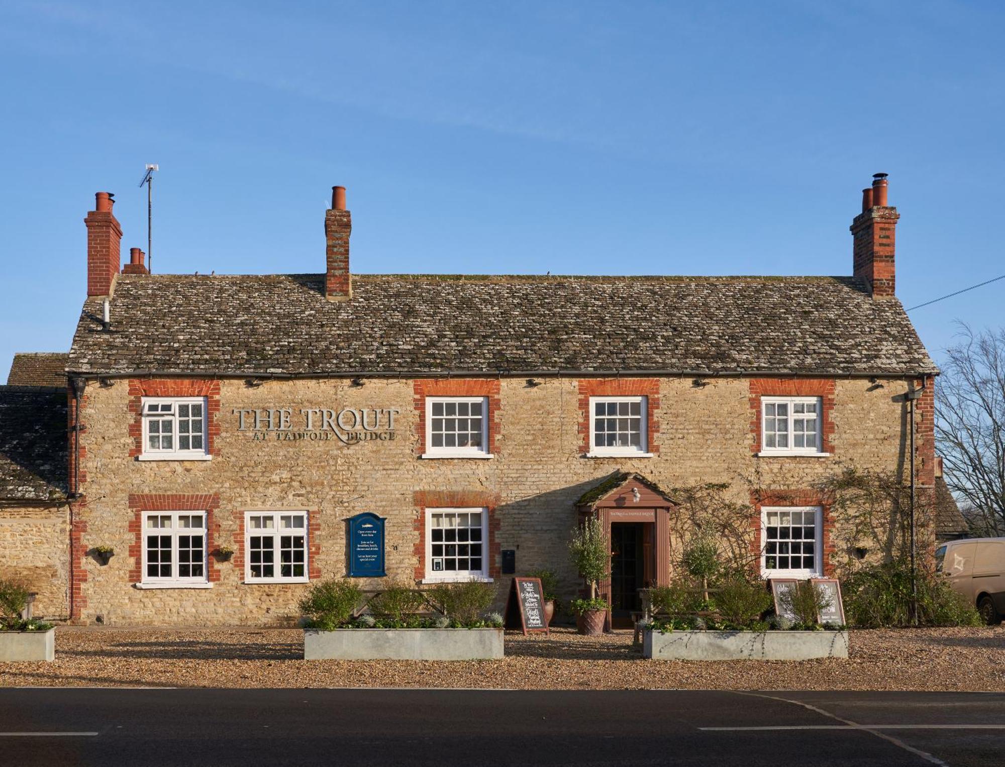 The Trout At Tadpole Bridge Hotel Faringdon Exterior foto