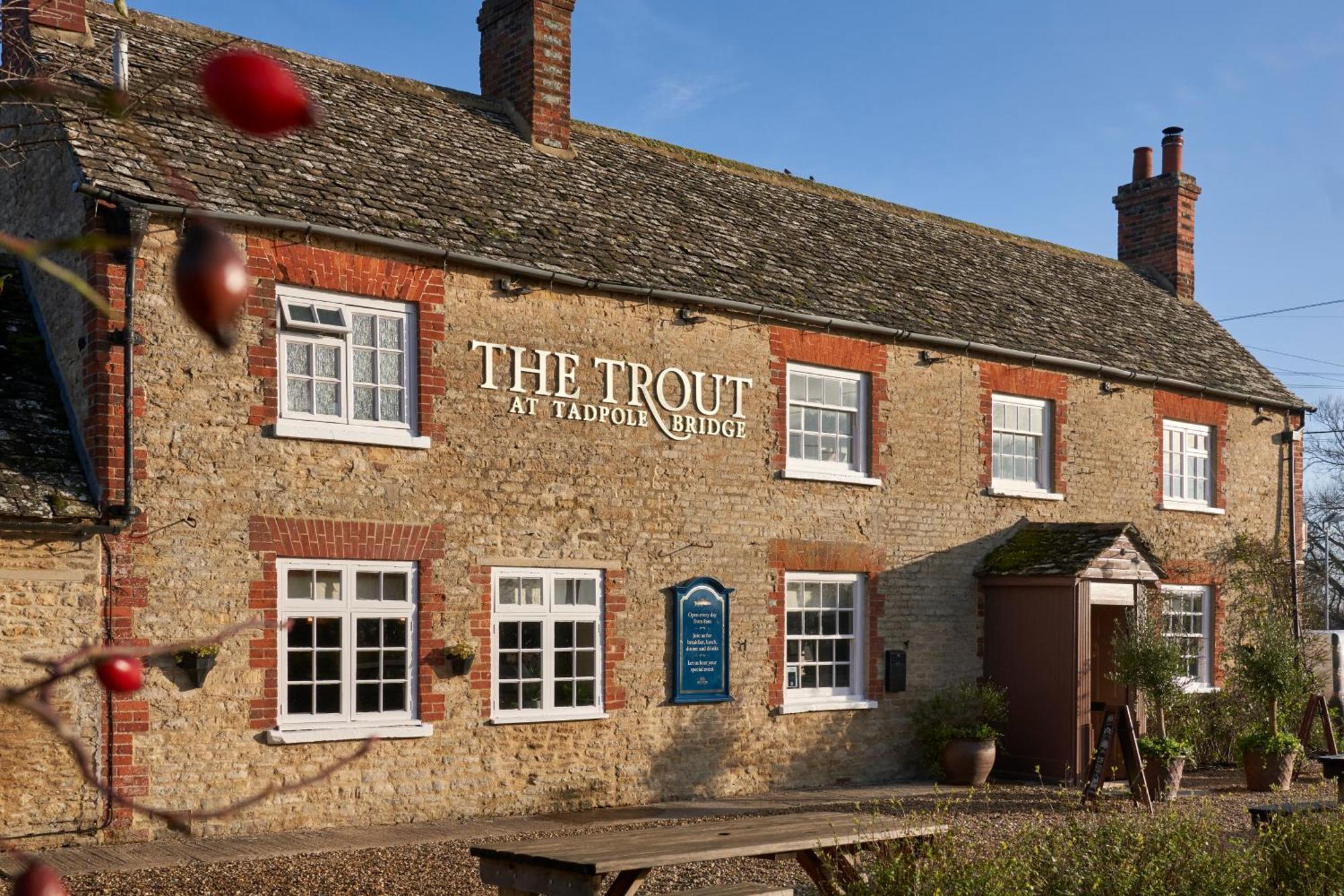 The Trout At Tadpole Bridge Hotel Faringdon Exterior foto